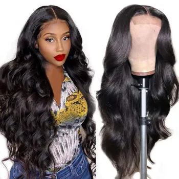 Pre Plucked 13X6 Transparent Hd Lace Frontal Wig Bodywave Hd Lace Front Human Hair Wig Brown Curly Wigs Human Hair Lace Front