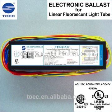 30% off sample 4*32W,347V T8 Electronic Ballast