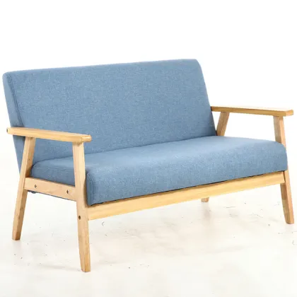 Light Luxury Fabric Goose Down Sofa & Fashion Tiger Leisure Chair