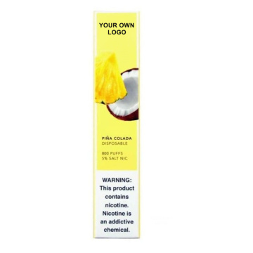 Disposable Electronic Cigarette OEM/ODM 800 Puffs Apple Ice