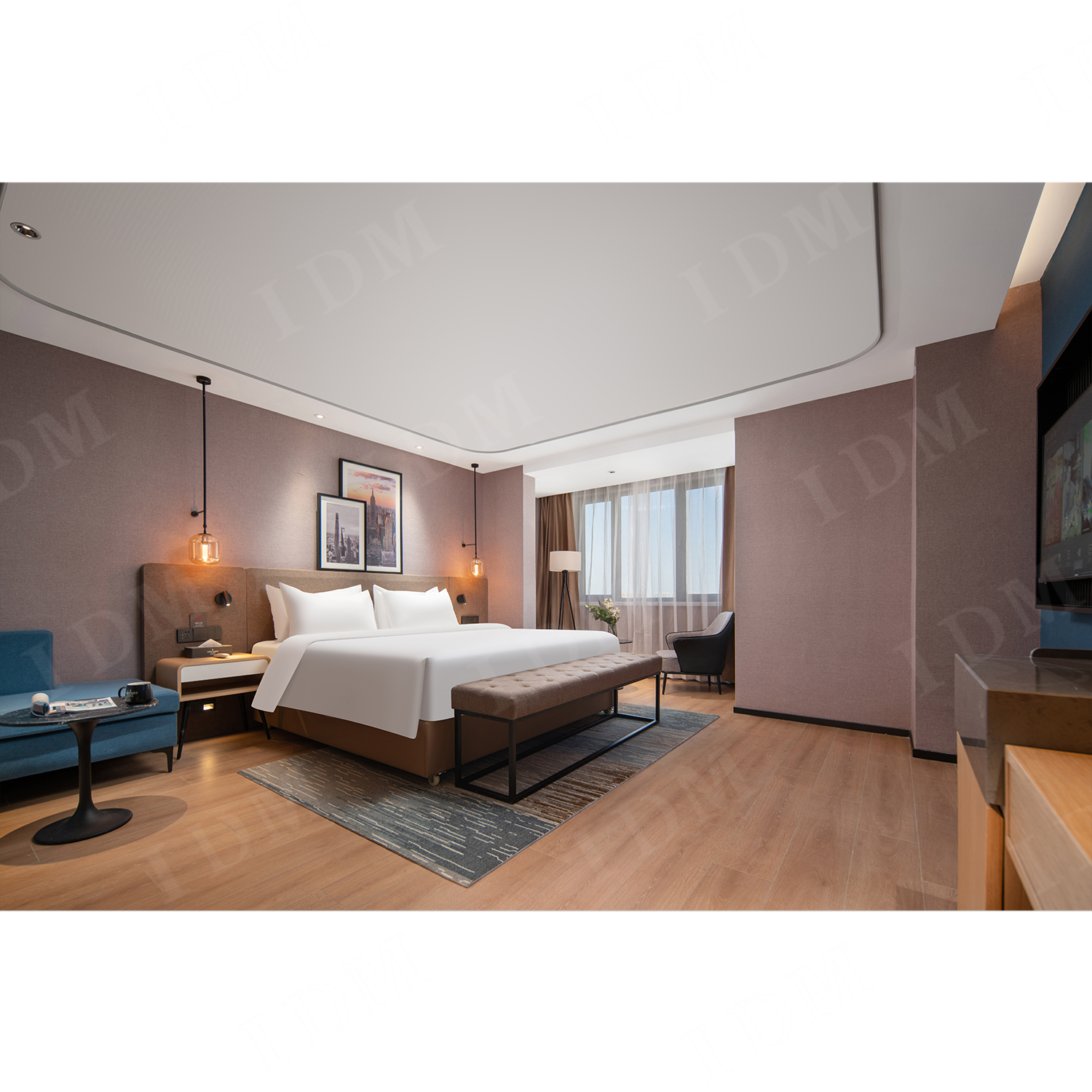 Bedroom Set Modern Hotel Furniture Full Furniture