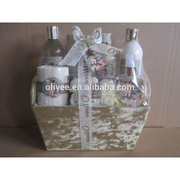 Personal body care bath gift set