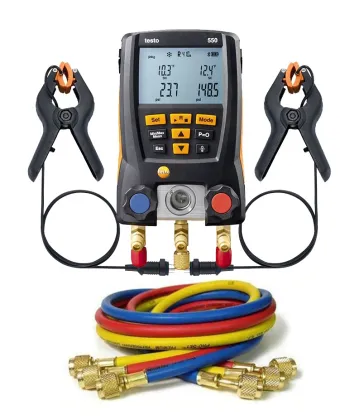 Blue tooth Enabled Testo 550 Digital Manifold Gauge