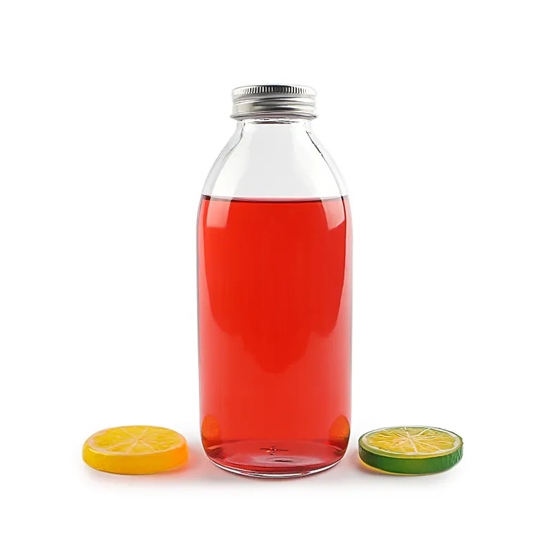 300ml Glass Beverage Bottle With Aluminum Cap2 Png