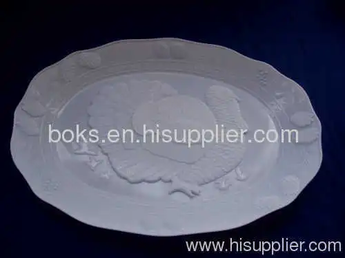 Beautiful Easter Plastic Plate 