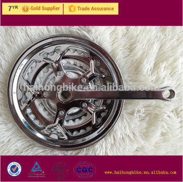 good price bicycle parts / bicycle crank and chainwheel made in China