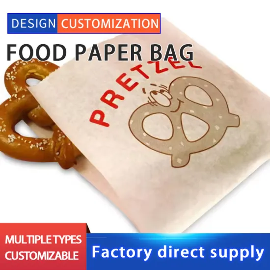 Biodegradable oil-proof meal delivery paper bag