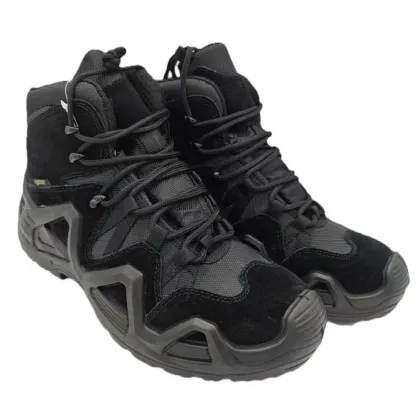 Wholesale Premium Cowhide 900D Oxford Cloth CS High-Top Boots