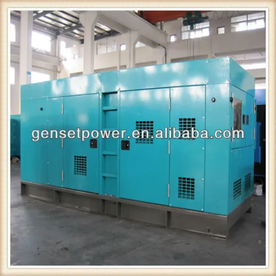 50kw to 600kw Diesel Power Silent Generator Set with Cummins Engine