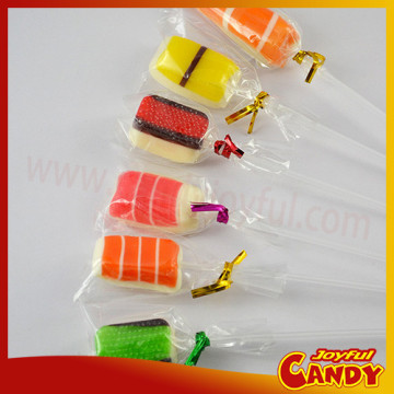 Sushi shape bouquet lollipops