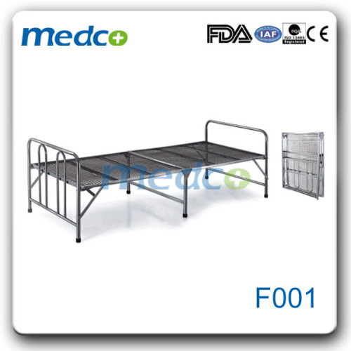 Hospital flat bed/stainless steel hospital bed