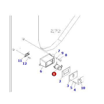 WA800-3EO Switch 427-06-24510