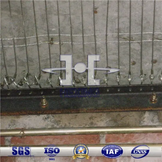 Polymer mortar reinforced Steel wire rope mesh for construction