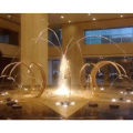 Funny Fountain Outdoor stainless steel laminar jumping fountain Factory