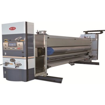 Flexo printer slotter die cutter with stacker