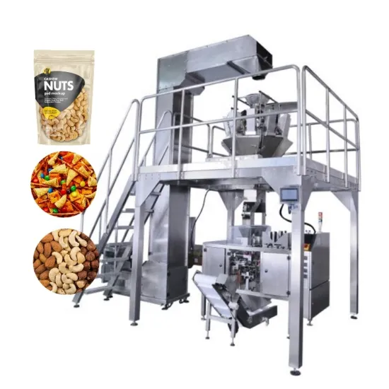 Efficient Nut Packaging Solution: The Gloex Zipper Pouch Packaging Machine