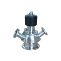 Manual aseptic sample valve