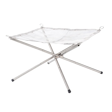 Portable Wood Stove Fire Rack - MOBI GARDEN Campfire Stand Heater