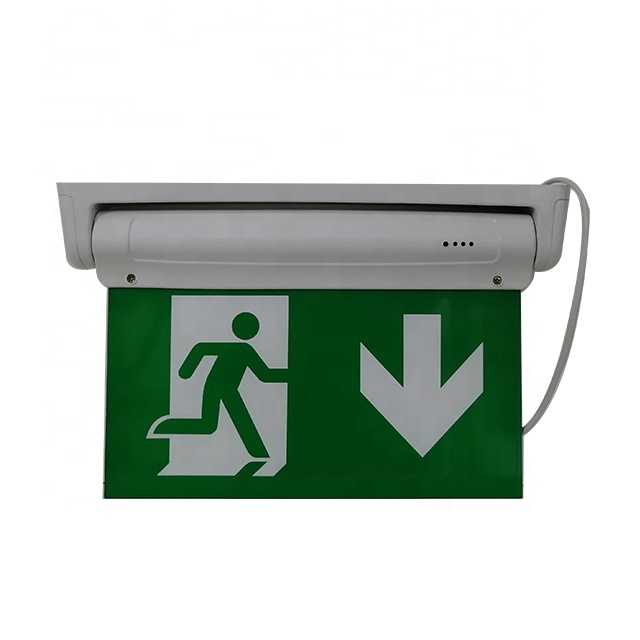 fire emergency led running man exit light (1)