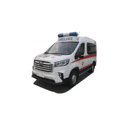 Fuel-powered SAIC Maxus emergency ambulance