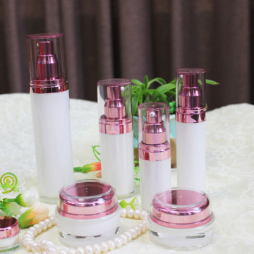 classic cylinder double wall 15ml 30ml plastic 50ml cosmetic 100ml 120ml acrylic lotion bottle 100ml squeeze bottle