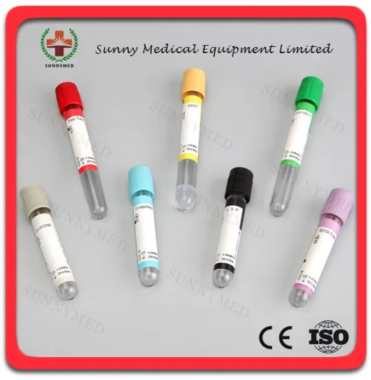 SY-L013 Blood collection tube Sterile Vacuum blood tube colors Blood Collection Tube