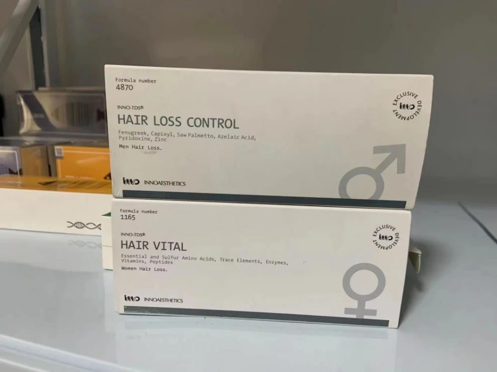Traitement de contrôle des pertes vitaux de cheveux inno-td