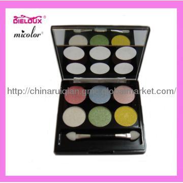 6Color Round  Eye Make Up Cosmetics  Manufacture