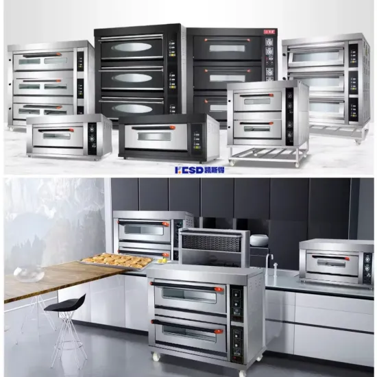 Commercial Kitchen Gas Oven Bakery Machine Equipment Baking Oven Bread Cake Deck Oven