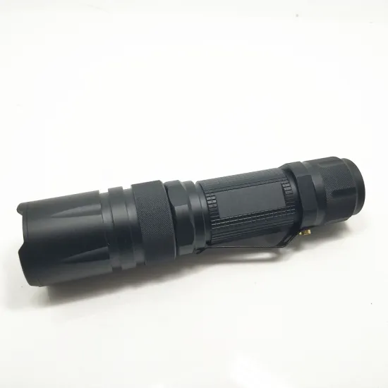 Adjustable Five-Gear Flashlight with Strong Light and Focusing Feature, USB Charging