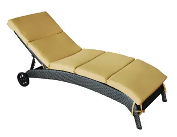 Rattan Outdoor Furniture Wicker Pool Lounger