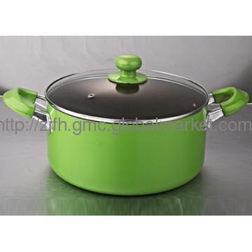 26cm aluminum press saucepot