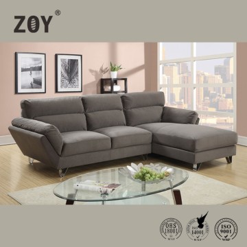 Zoy-98210 modern fabric Small corner sofa & Cheap living room furniture sofa set