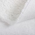 alfombra de baño de bucle largo de secado rápido absorbente blanco