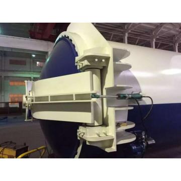 φ2.85 Autoclave Laminating Kaca Tekanan Tinggi