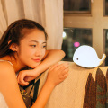 USB Rechargeable Whale Night Light for Kids
