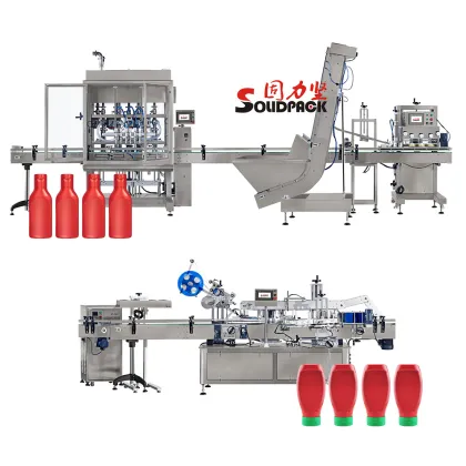 Máquina de Llenado de Alta Densidad para Tarros de Chile y Mermelada de Salsa