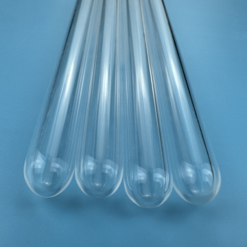 Custom Heat-Resistant Transparent Quartz Test Tubes in Various Sizes