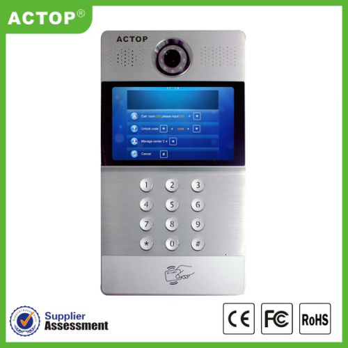 IP Color Apartment Video Intercom System