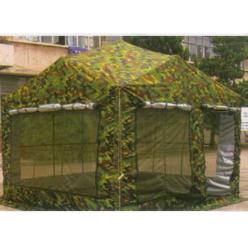 Portable military five-person tent