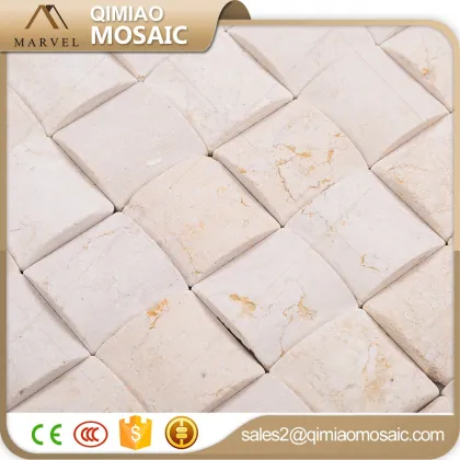 Italy Big Size 3D Stone Brick Mosaic Interior Wall Tiles Price
