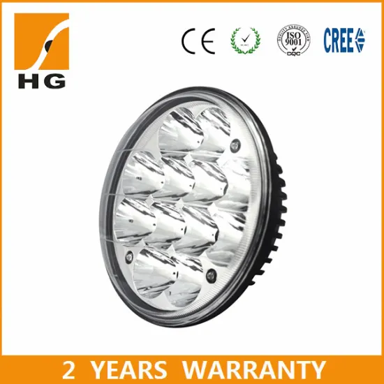 5.7'' 36w led work lights with stainless steel bracket