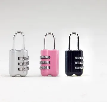 Code Lock For Travel With 3 Digit
