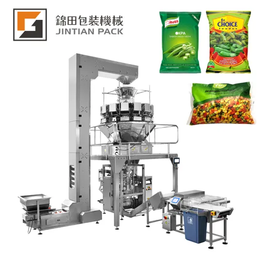 Automatic Snacks Packaging Machine for Potato Chips and Small Corn Pop Snacks