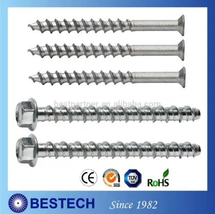 Low Price Anchor Screw Trox Recessed Concrete Screw