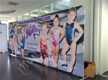 Fast install portable exhibition booth system for trade fair