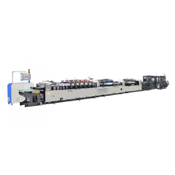 Professional continuous working plastic bag making machine
