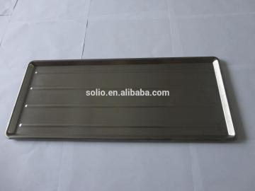 Polished aluminium square plate