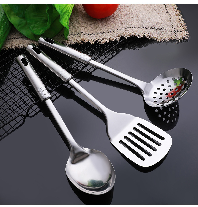 Stainless Steel Spatula And Spoon For Household Use