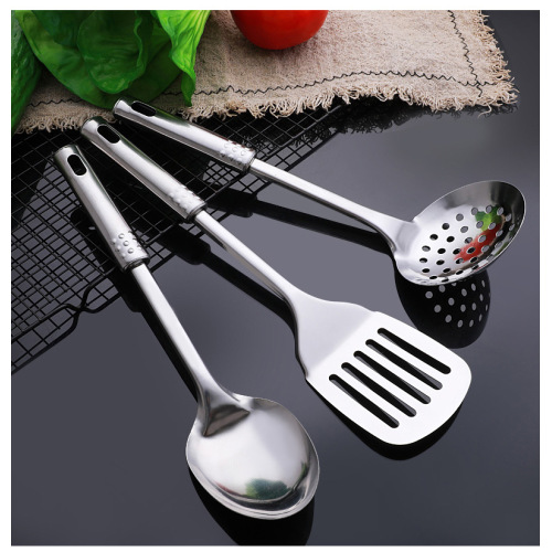 Stainless steel spatula and spoon for household use